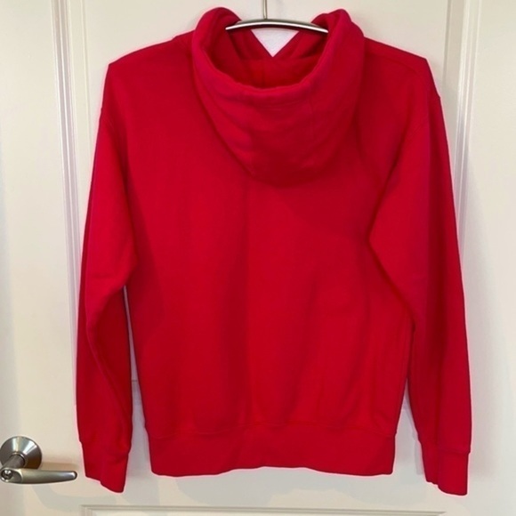 JAKE PAUL | Unisex Size Small Pinkish Red Hooded Sweatshirt - Picture 6 of 6